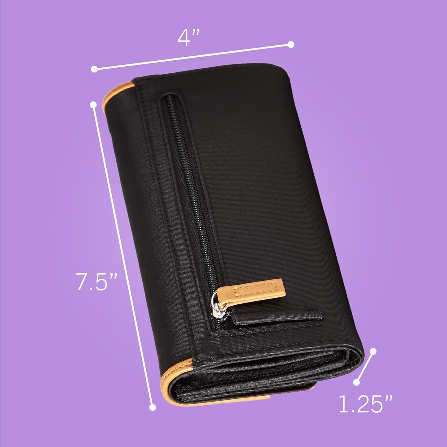Womens the Perfect Carry All Money Manager Wallet Organizer with RFID Blocking Wallet