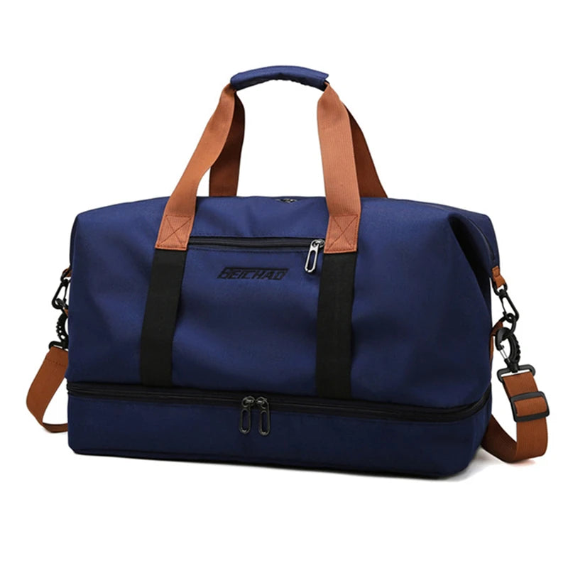 Unisex ActiveCommute Duffel – Dry-Wet Gym & Travel Bag, Spacious & Stylish (Multiple Colors Available)