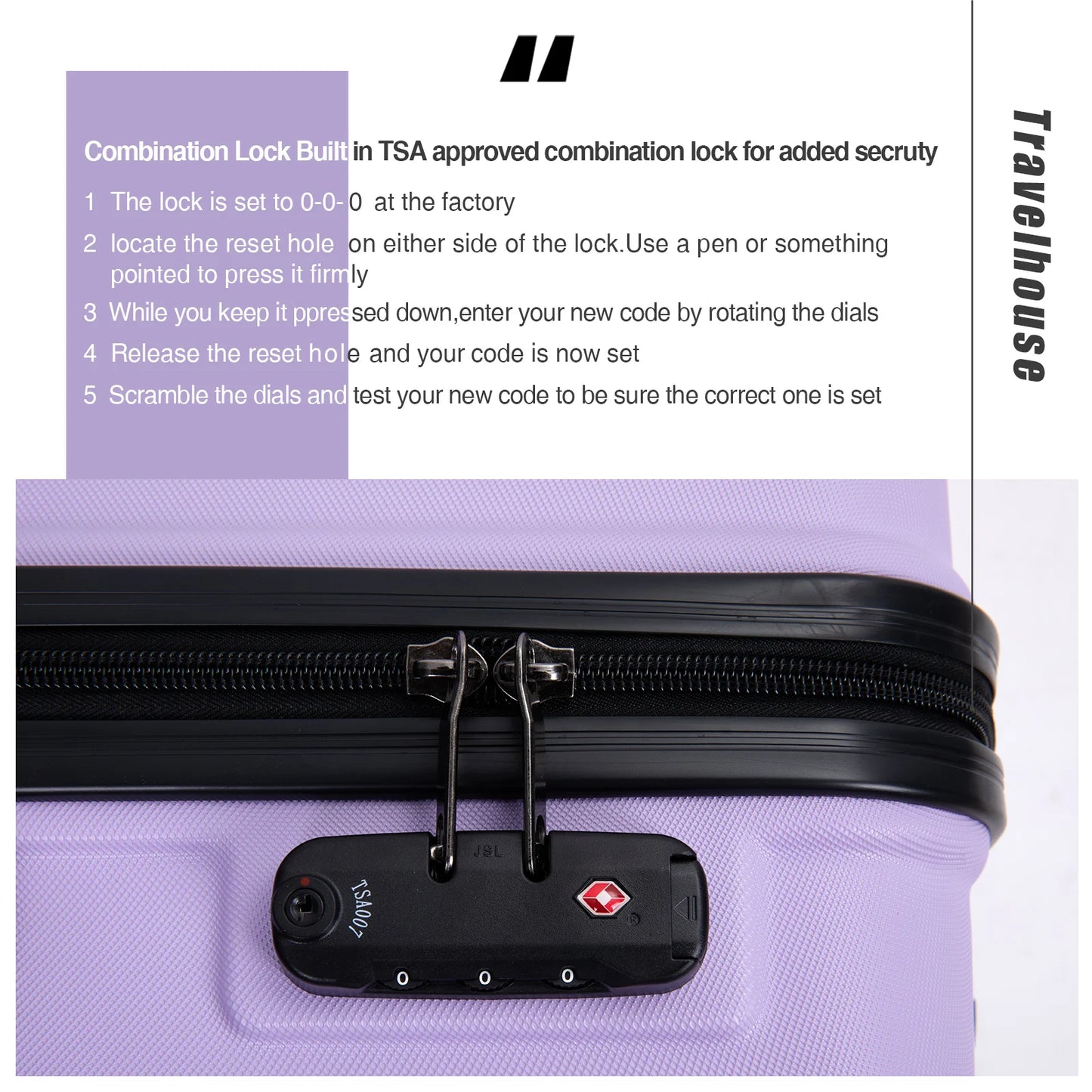 20" Carry on Luggage Lightweight Hardside Suitcase with Spinner Wheels (Multiple Colors Available)