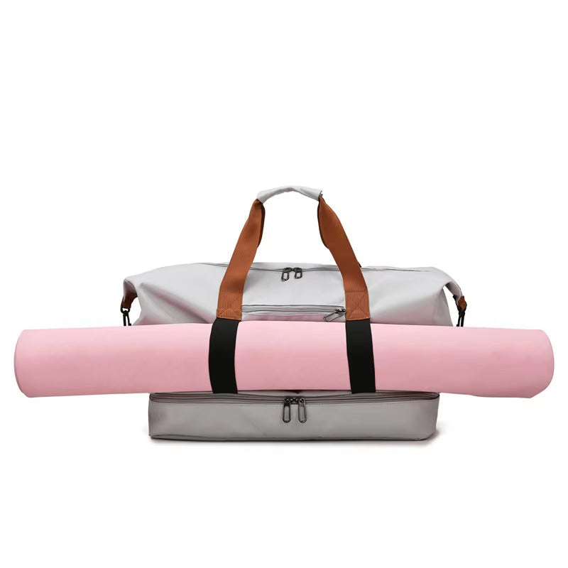 Unisex ActiveCommute Duffel – Dry-Wet Gym & Travel Bag, Spacious & Stylish (Multiple Colors Available)