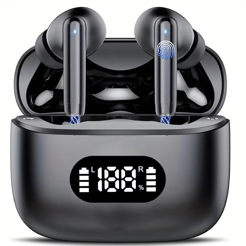 Wireless ANC Earbuds – 40dB Noise Cancel, HD Call, Transparency Mode