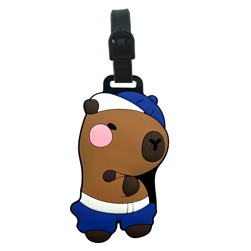 Capibala Silicone Luggage Tags – Cute, Durable Travel ID Labels
