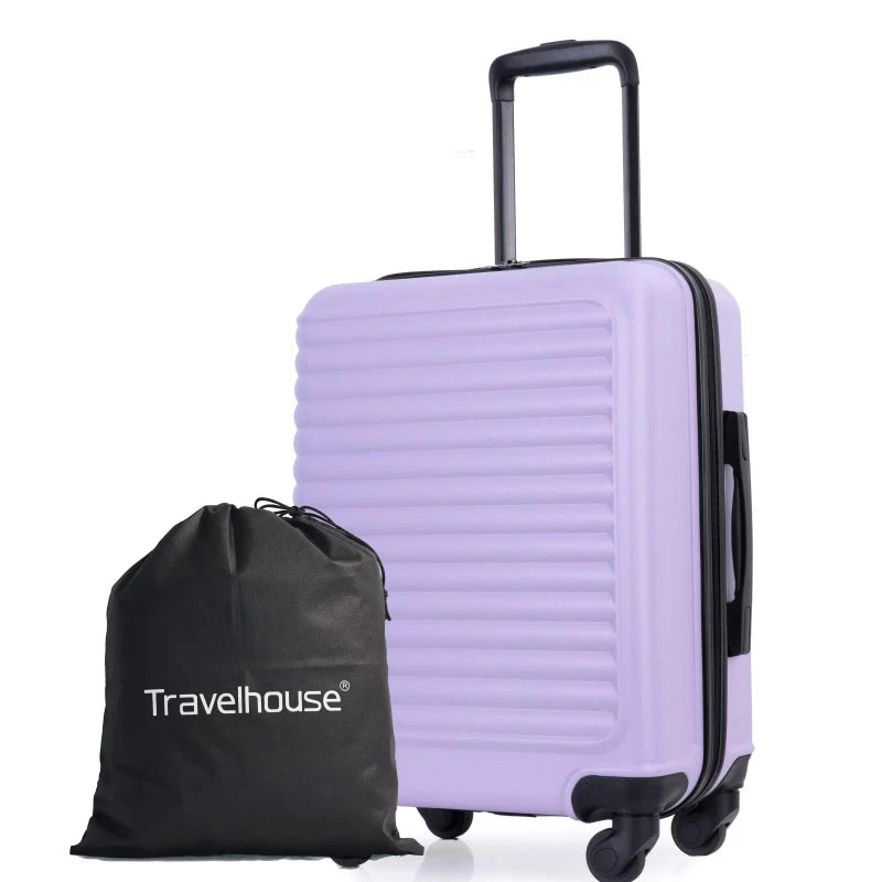 20" Carry on Luggage Lightweight Hardside Suitcase with Spinner Wheels (Multiple Colors Available)