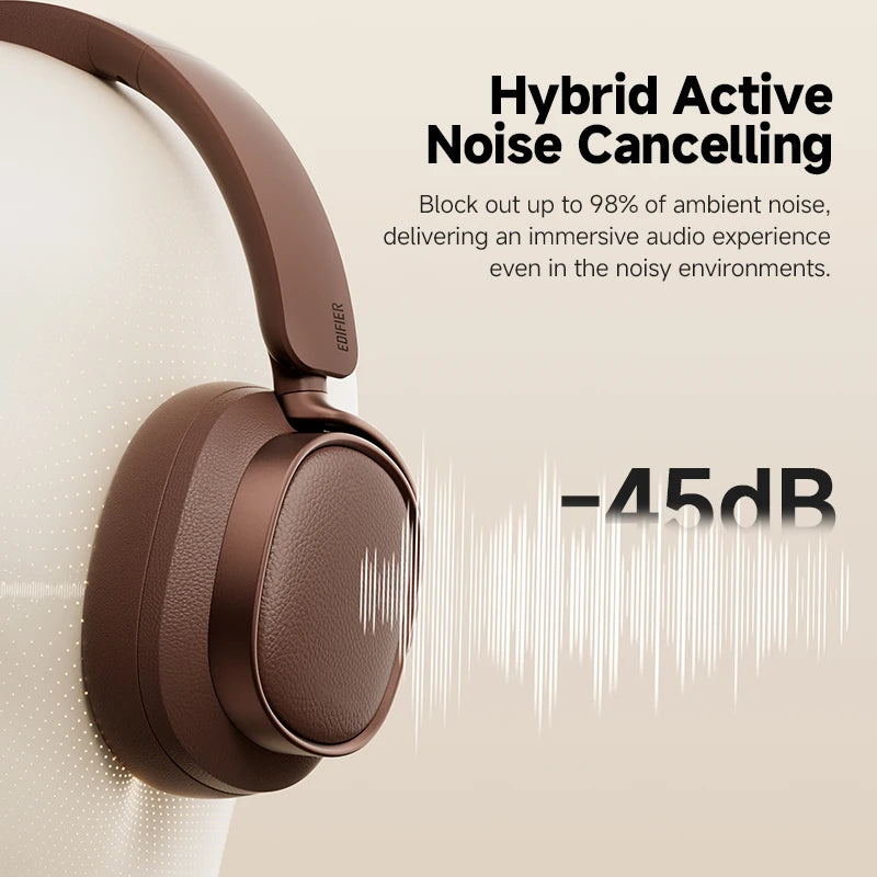 Edifier ES850NB Wireless Headphones – Noise Cancelling, Hi-Res Audio, Bluetooth