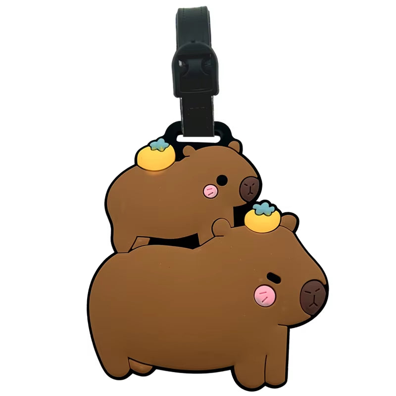 Capibala Silicone Luggage Tags – Cute, Durable Travel ID Labels