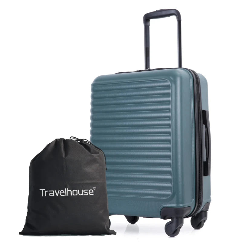 20" Carry on Luggage Lightweight Hardside Suitcase with Spinner Wheels (Multiple Colors Available)