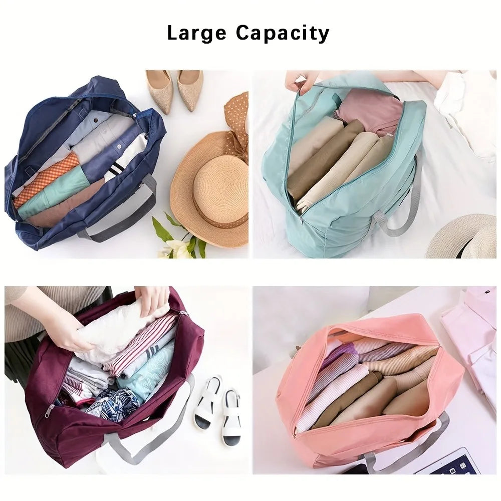 Large-Capacity Travel Set – Foldable Fitness & Check-In Bags