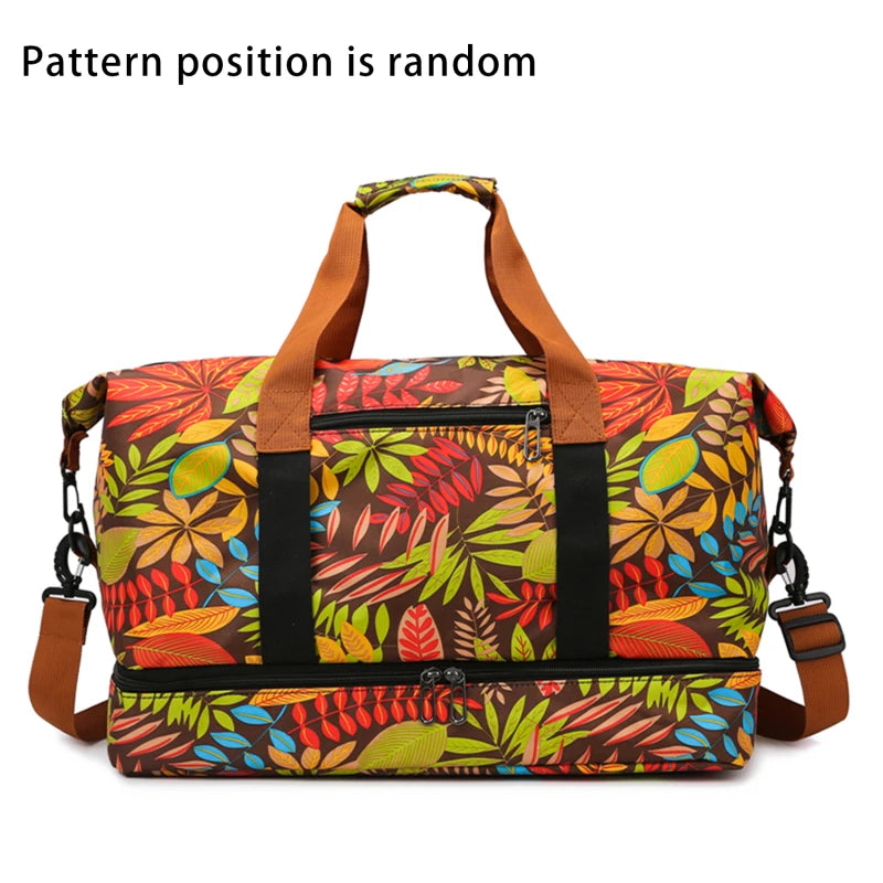Unisex ActiveCommute Duffel – Dry-Wet Gym & Travel Bag, Spacious & Stylish (Multiple Colors Available)