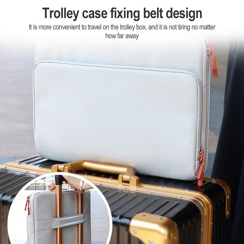 Versatile Laptop Bag for Work and Travel - Grey
