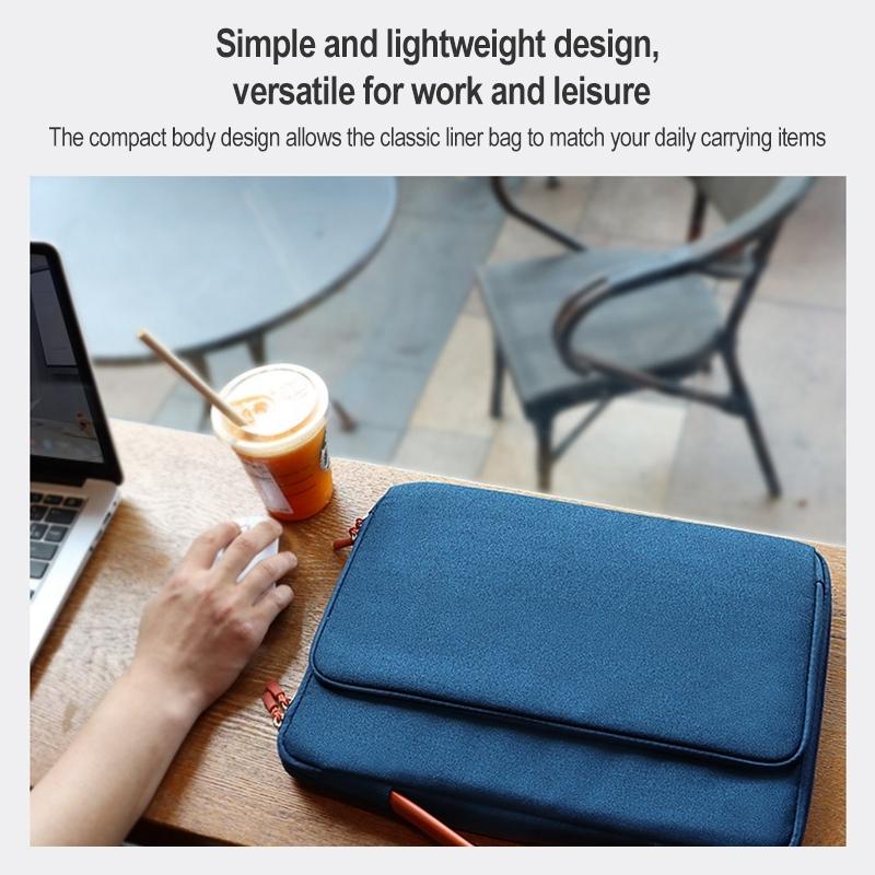 Versatile Laptop Bag for Work and Travel - Navy Blue