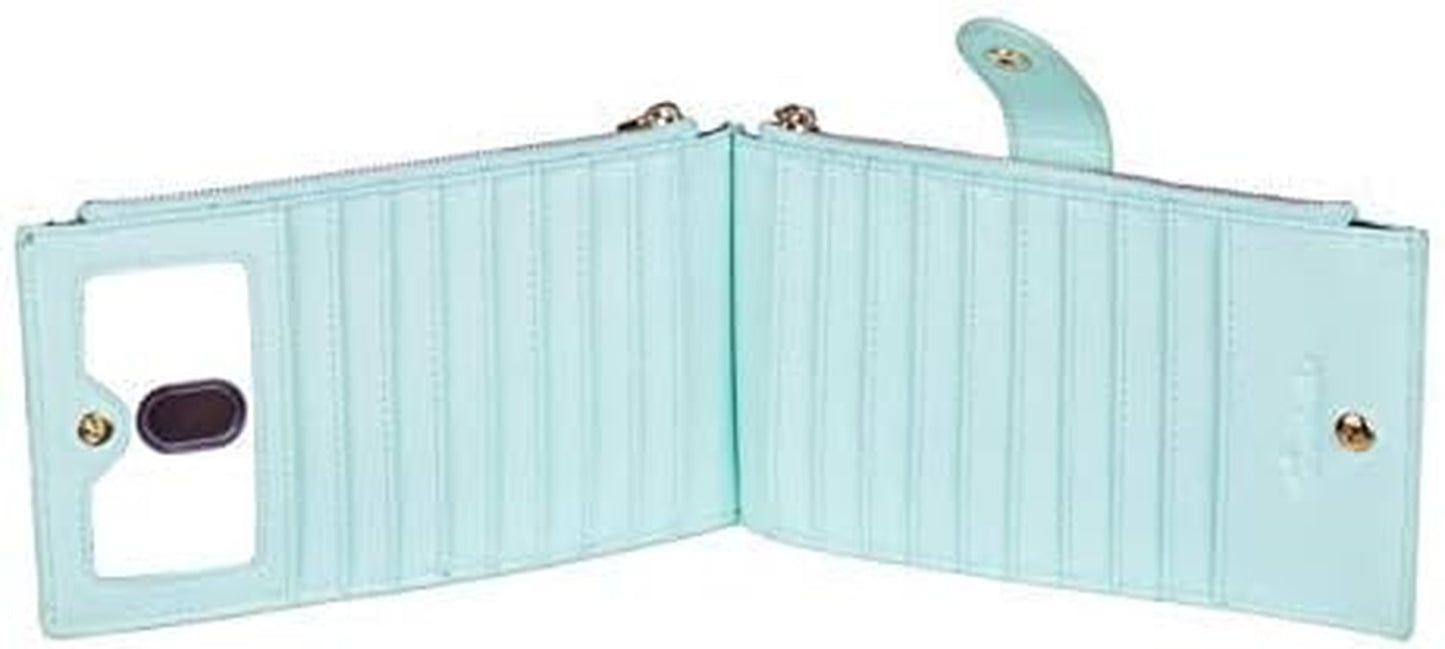 RFID Wallet Women Large Size Bifold Multi Card Wallet Case with Zipper Pocke Credit Card Holder for Women