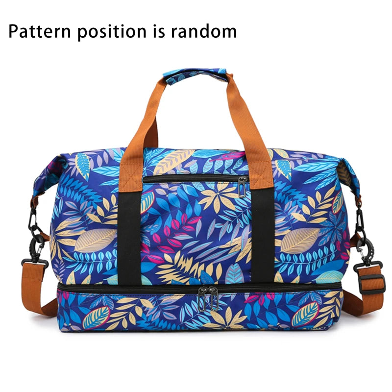 Unisex ActiveCommute Duffel – Dry-Wet Gym & Travel Bag, Spacious & Stylish (Multiple Colors Available)