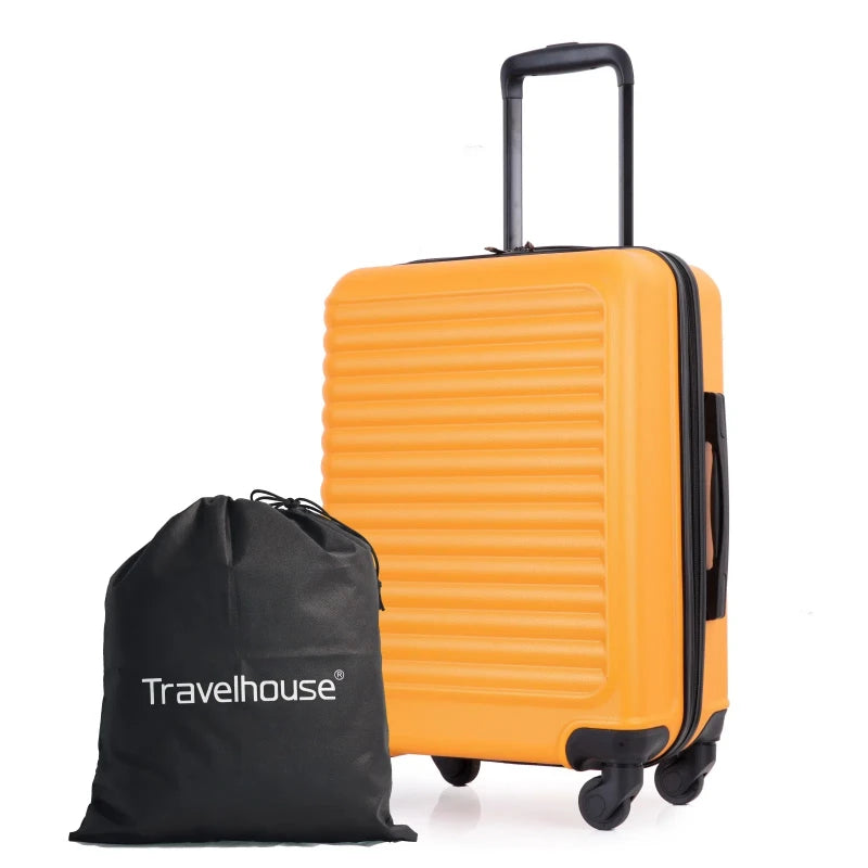 20" Carry on Luggage Lightweight Hardside Suitcase with Spinner Wheels (Multiple Colors Available)