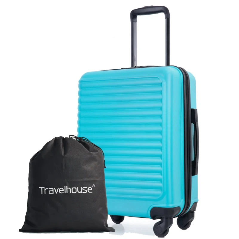 20" Carry on Luggage Lightweight Hardside Suitcase with Spinner Wheels (Multiple Colors Available)