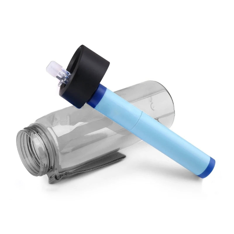Water Purifier Bottle with Filter Outdoor Camping Sports Survival Emergency Water Filter Filtration Drop Shipping