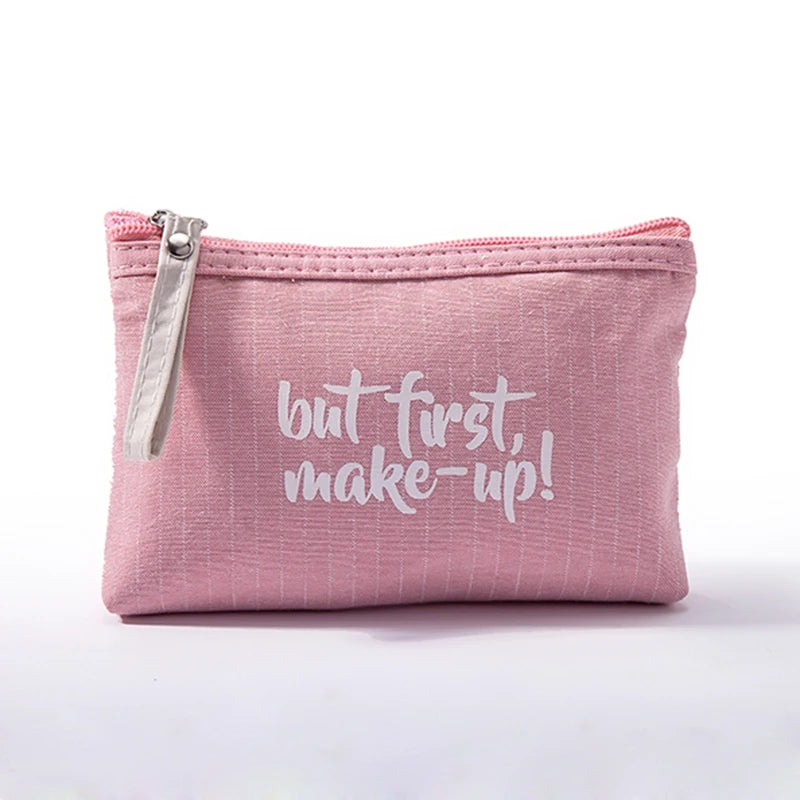 Cosmetic Storage Bag Travel Makeup Bag Travel Storage Bag Zip Lock Organizer Cosmetic Travel Women'S Outdoor Coin Purse