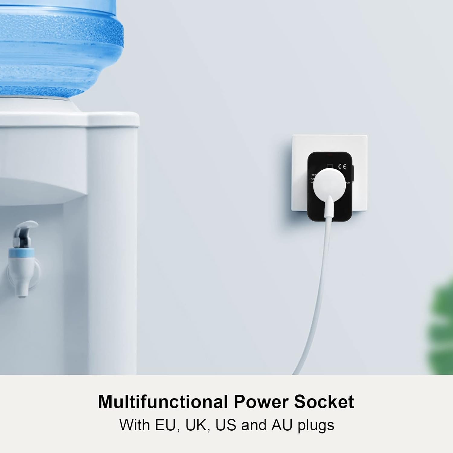 Travel Adapter, Worldwide All in One Universal Travel Adapter Wall Charger AC Power