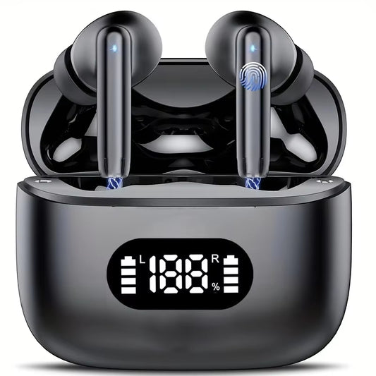 Wireless ANC Earbuds – 40dB Noise Cancel, HD Call, Transparency Mode