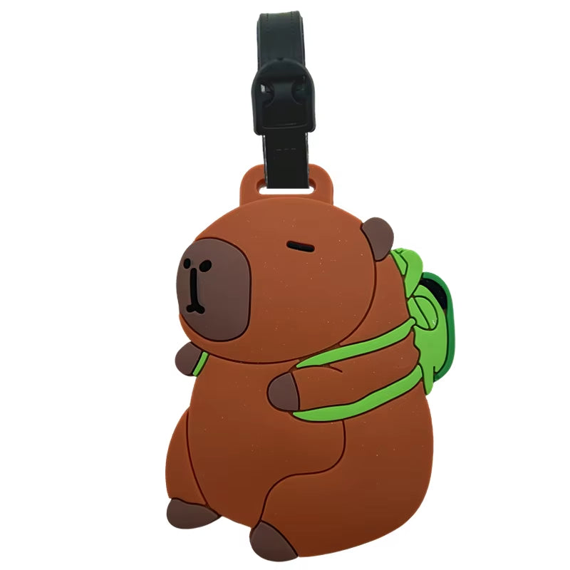 Capibala Silicone Luggage Tags – Cute, Durable Travel ID Labels
