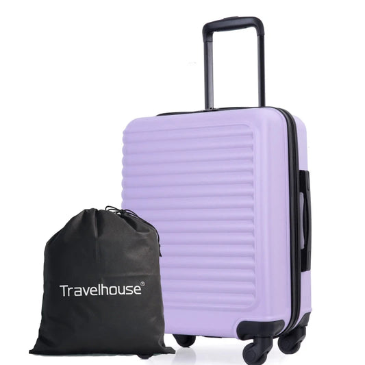 20" Carry on Luggage Lightweight Hardside Suitcase with Spinner Wheels (Multiple Colors Available)
