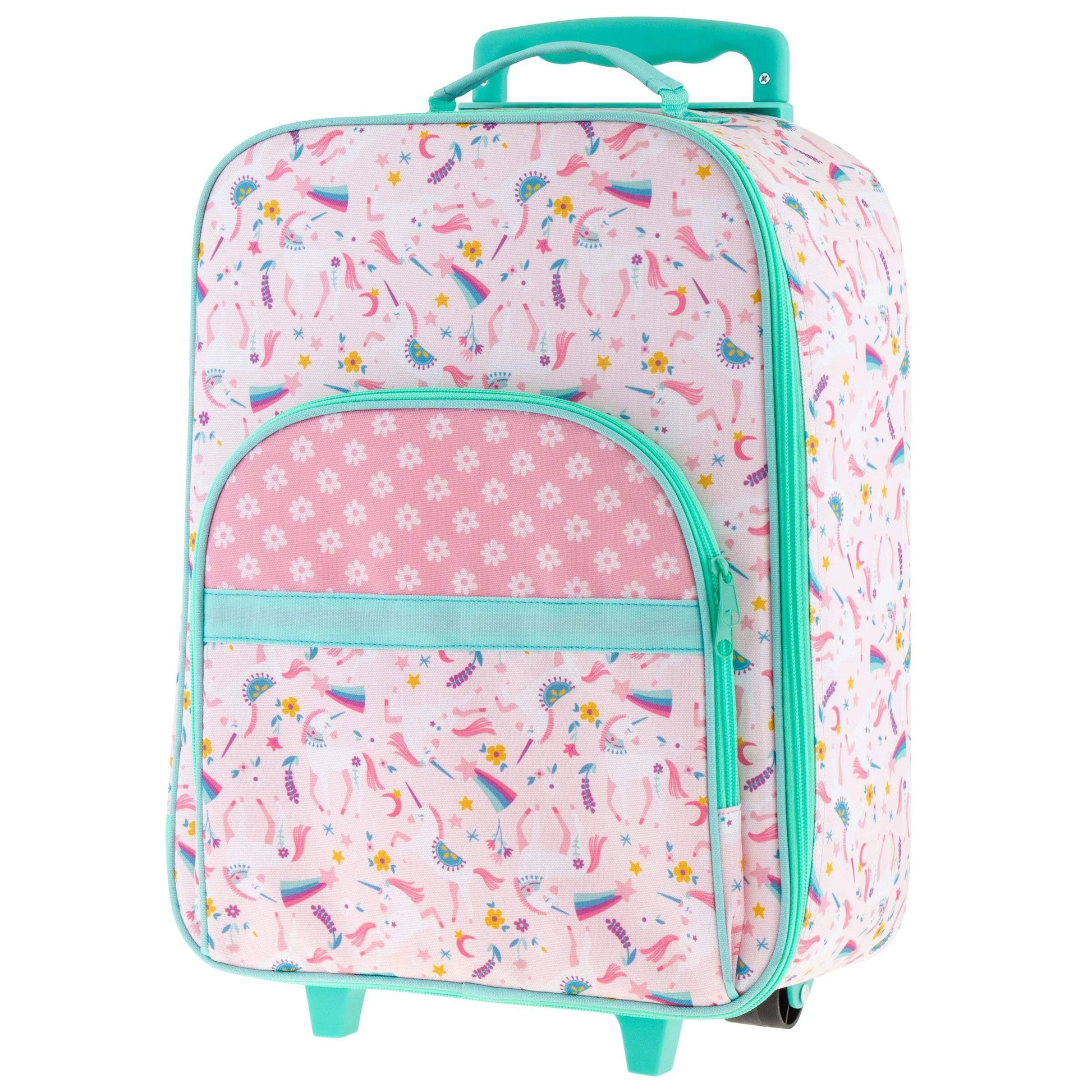 , Rolling Luggage, Carry on Luggage for Kids, Expandable, Unicorn