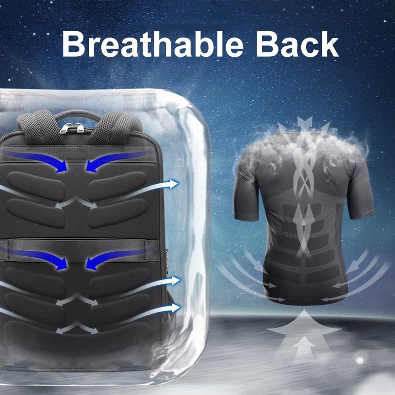 Waterproof Travel Laptop Backpack with Usb & Type-c Port - Large Capacity - Deluxe