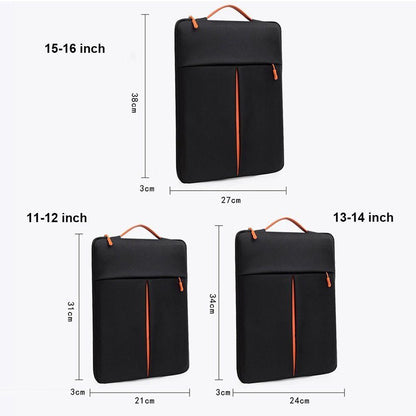 Travel Laptop Sleeve Bag - Portable Carry Case - Grey - 11-12 Inch