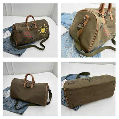 Travel Crossbody Bag - Perfect for Outdoors - Coffee