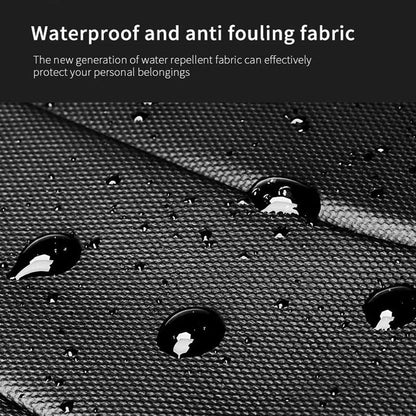 Large Capacity Waterproof Laptop Backpack with Usb Port for Business Travel - Black