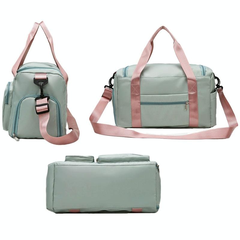 Waterproof Gym Bag for Travel - Size l - Light Purple