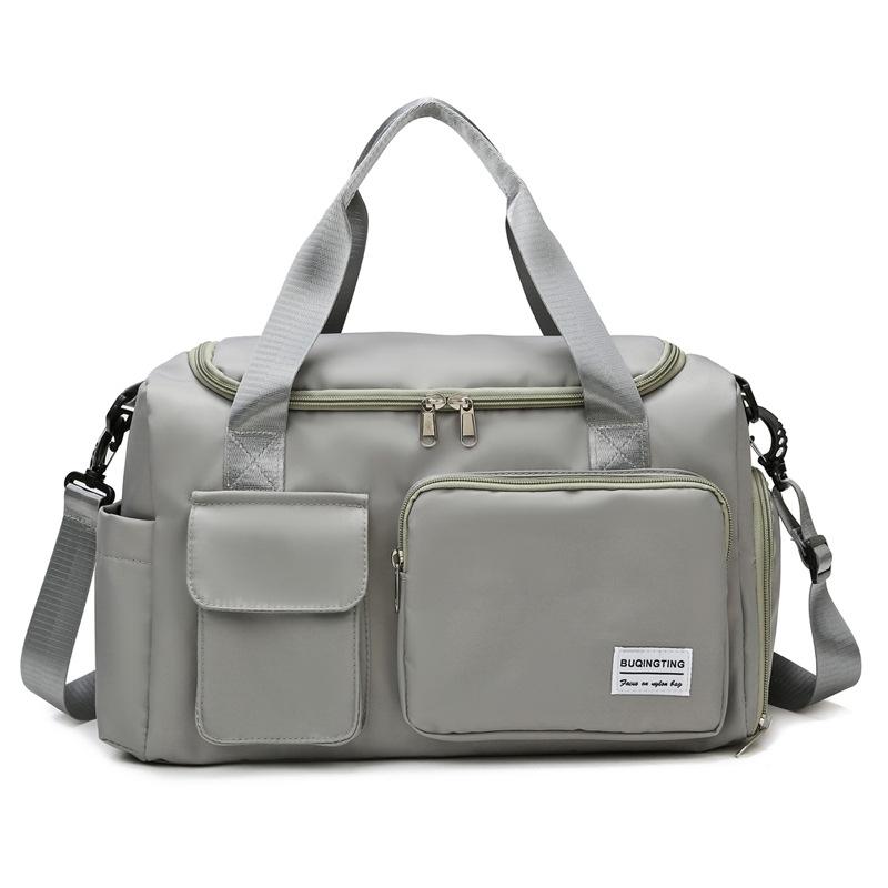 Waterproof Gym Bag for Travel - Size l - Light Purple