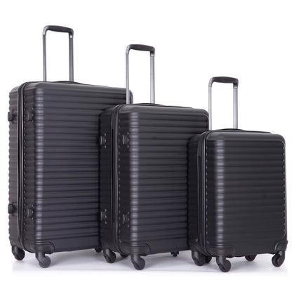 3-Piece Hardside Luggage Set – Lightweight Spinner Suitcases with TSA Lock 20”/24”/28” (Multiple Colors Available)