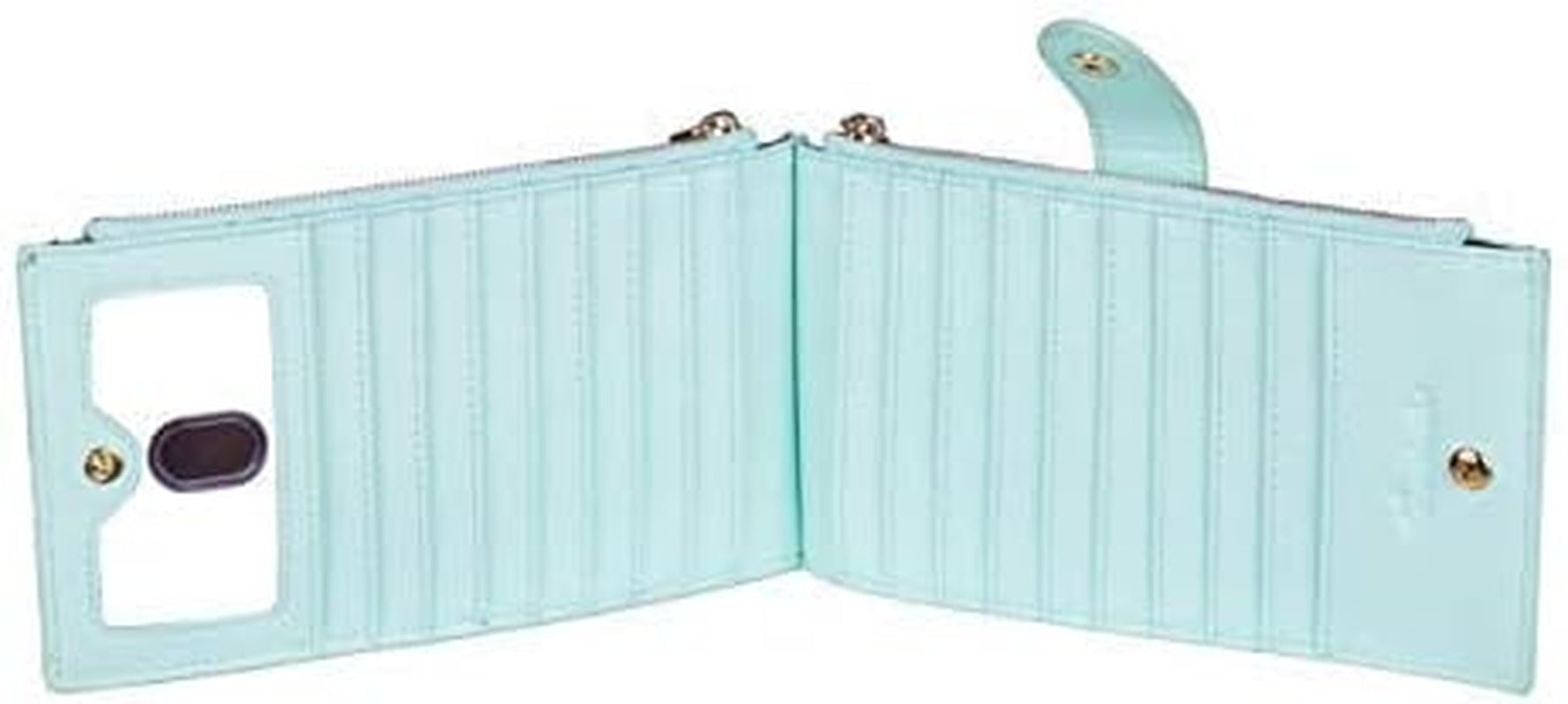 RFID Wallet Women Large Size Bifold Multi Card Wallet Case with Zipper Pocke Credit Card Holder for Women
