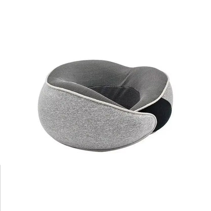 Travel Neck Pillow Car Neck Memory Foam Pillow U-Shaped Portable Auto Headrest Pillow Adjustable Traveling Sleeping Neck Pillow