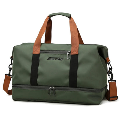 Unisex ActiveCommute Duffel – Dry-Wet Gym & Travel Bag, Spacious & Stylish (Multiple Colors Available) 