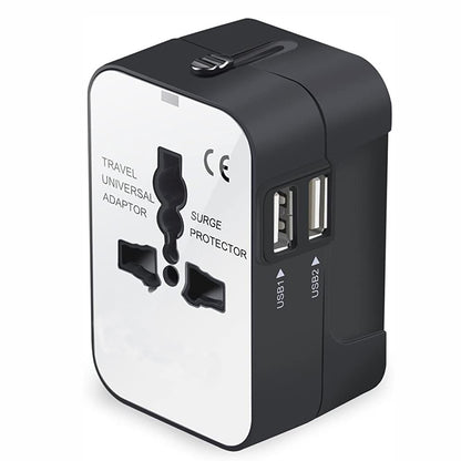 Travel Adapter, Worldwide All in One Universal Travel Adapter Wall Charger AC Power