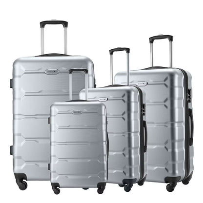 Jetsetter 4PCS Luggage Set – Spinner Wheels, Hardside Style (Multiple Colours Available)