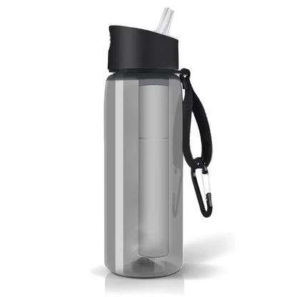 Water Purifier Bottle with Filter Outdoor Camping Sports Survival Emergency Water Filter Filtration Drop Shipping