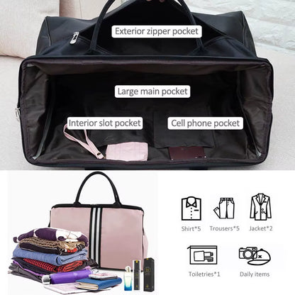 Women's Weekender Duffel – Foldable, Stylish, Outdoor-Ready 
